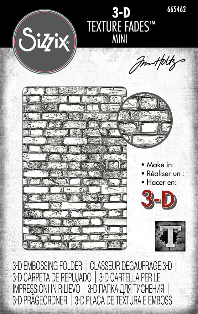 Sizzix - 3D Texture Fades - Brickworks