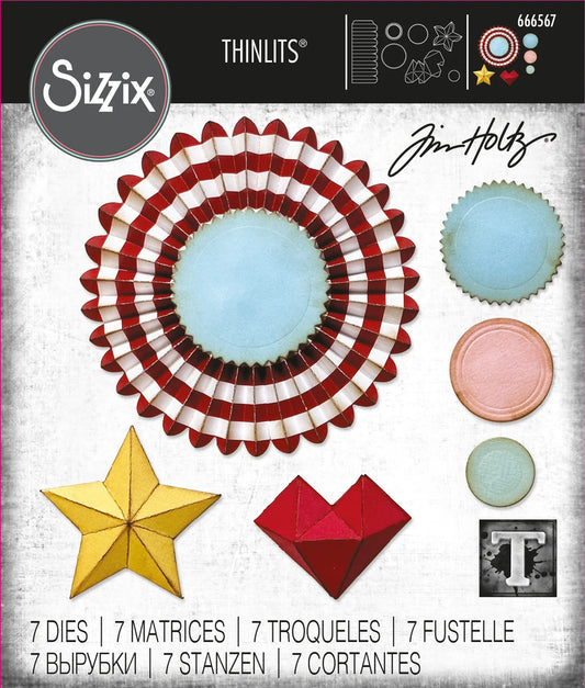 Sizzix - Thinlits - Vault Rosettes