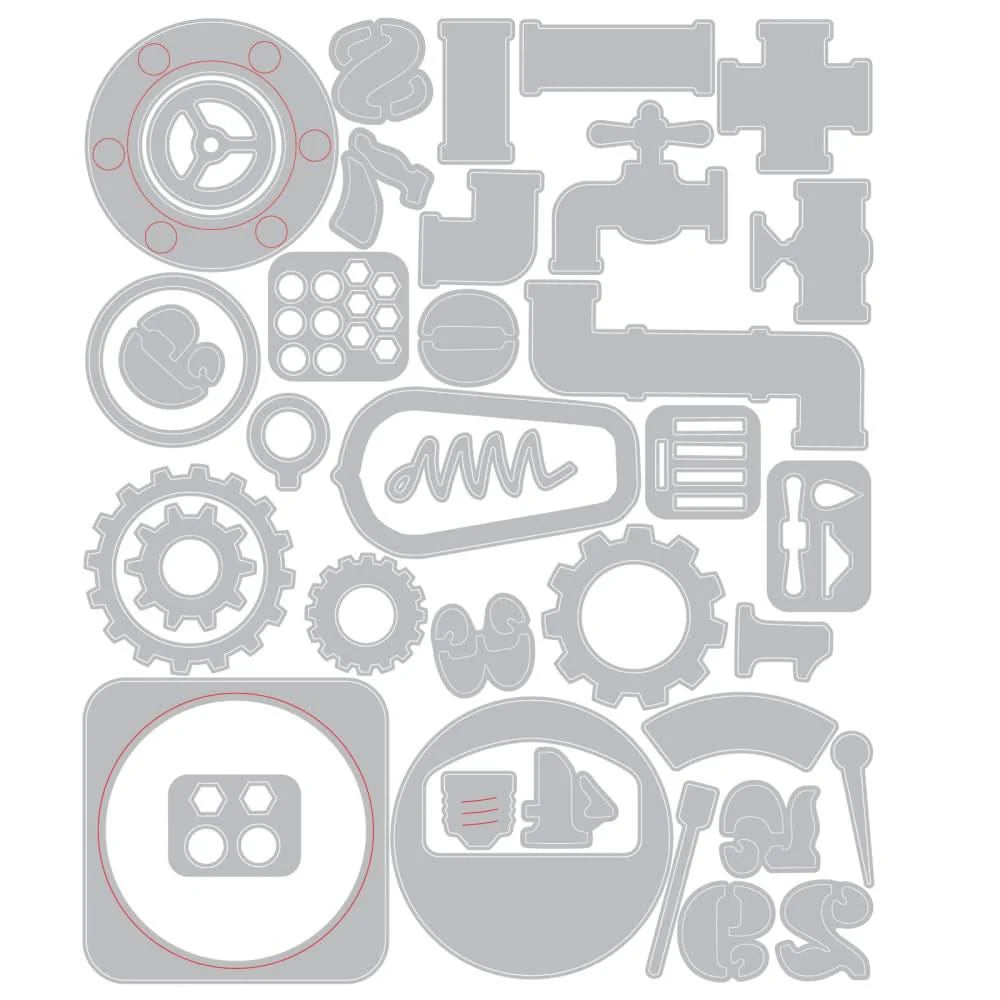 Sizzix - Thinlits - Vault Industrial