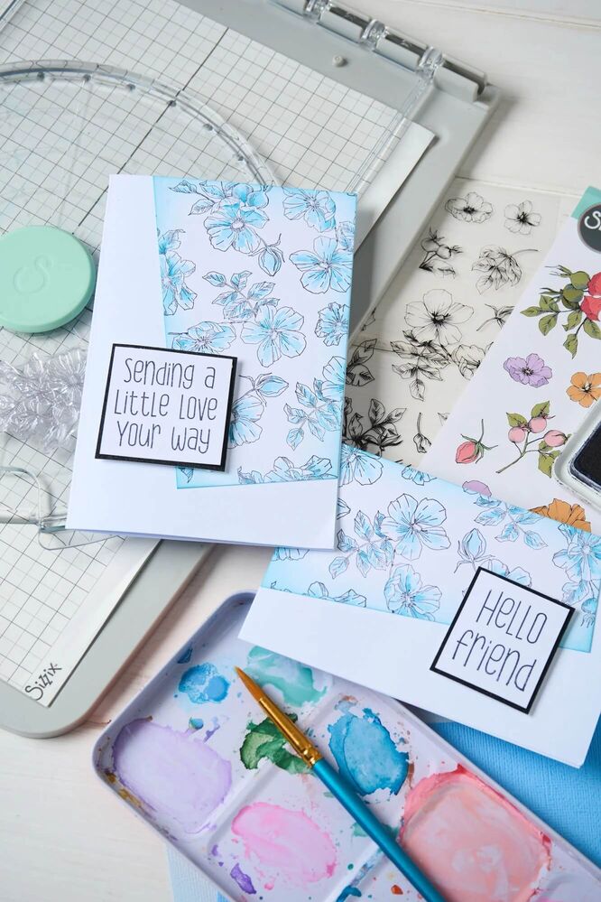 Sizzix - Clear Stamp - Sending A Little Love