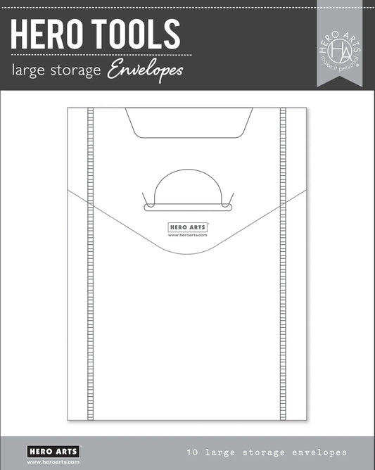 Hero Arts - 7" x 9" Storage Envelopes 10pk