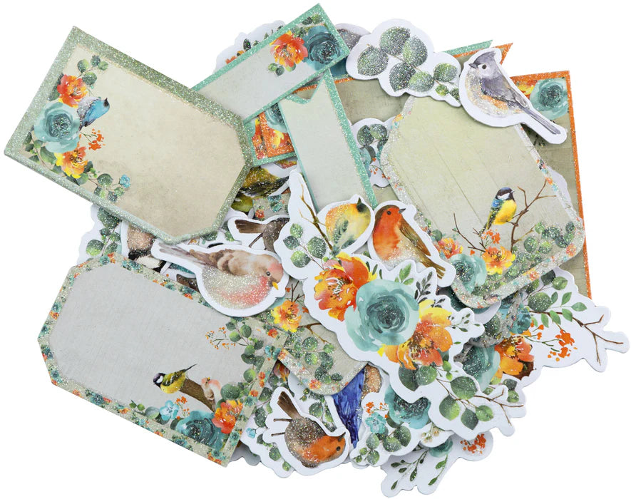 Little Birdie -Woodland Stories - Ephemera 66pc