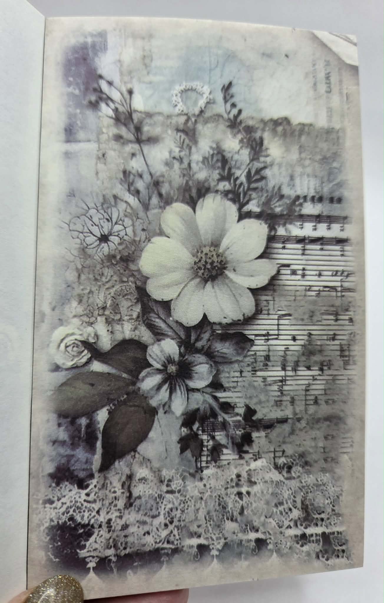 Mini Background Pad - Shabby Floral