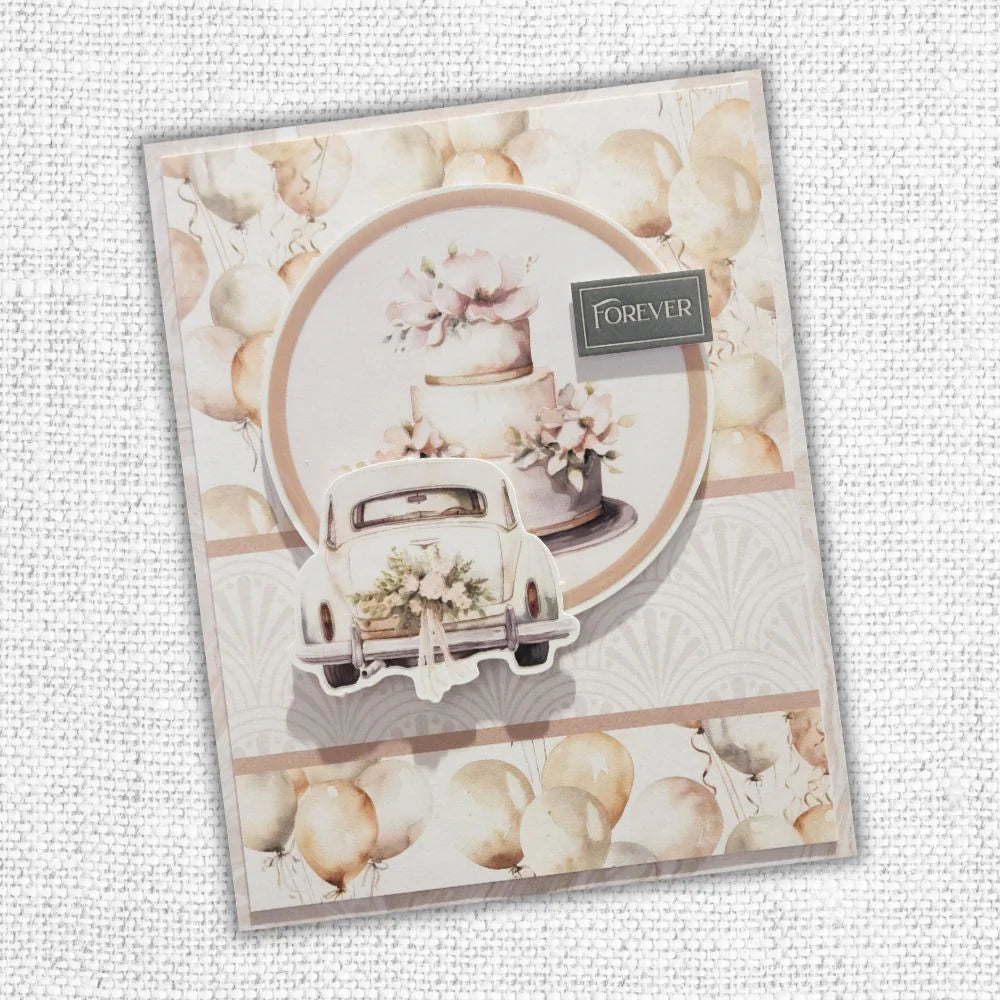 Paper Rose - Wedding Joy 6 x 8 " Quick Cards Die Cuts