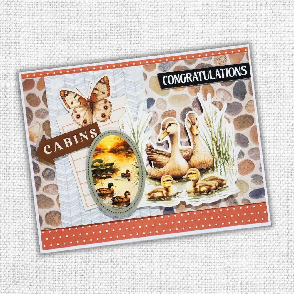 Paper Rose - Papercuts Card Making Kits - Lakeside Memories