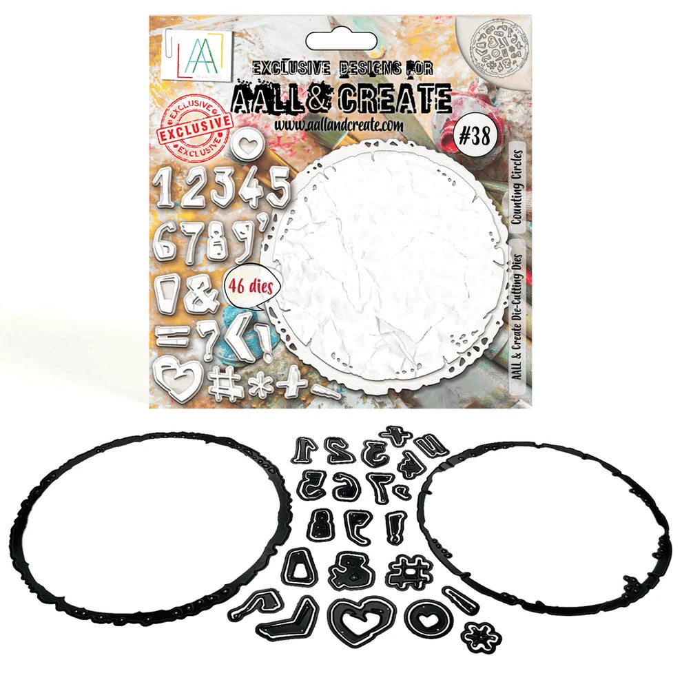 AALL & CREATE - Cutting Dies  - Counting Circles #38