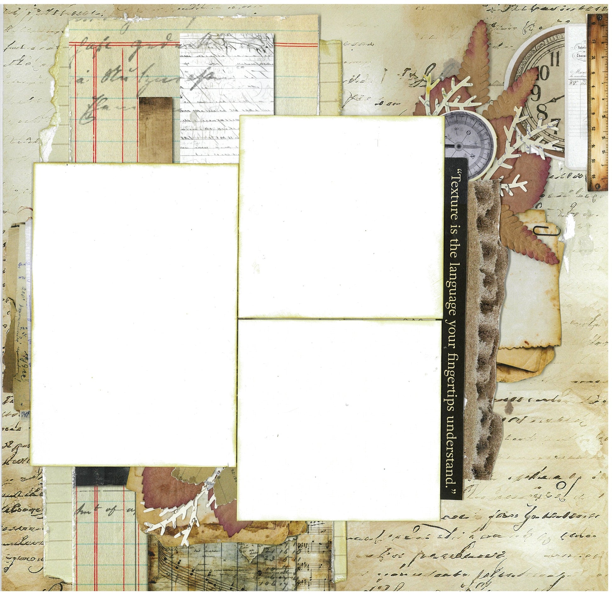 3 Quarter Designs - Paper Tales Collection Designer Paper & Diecuts Set