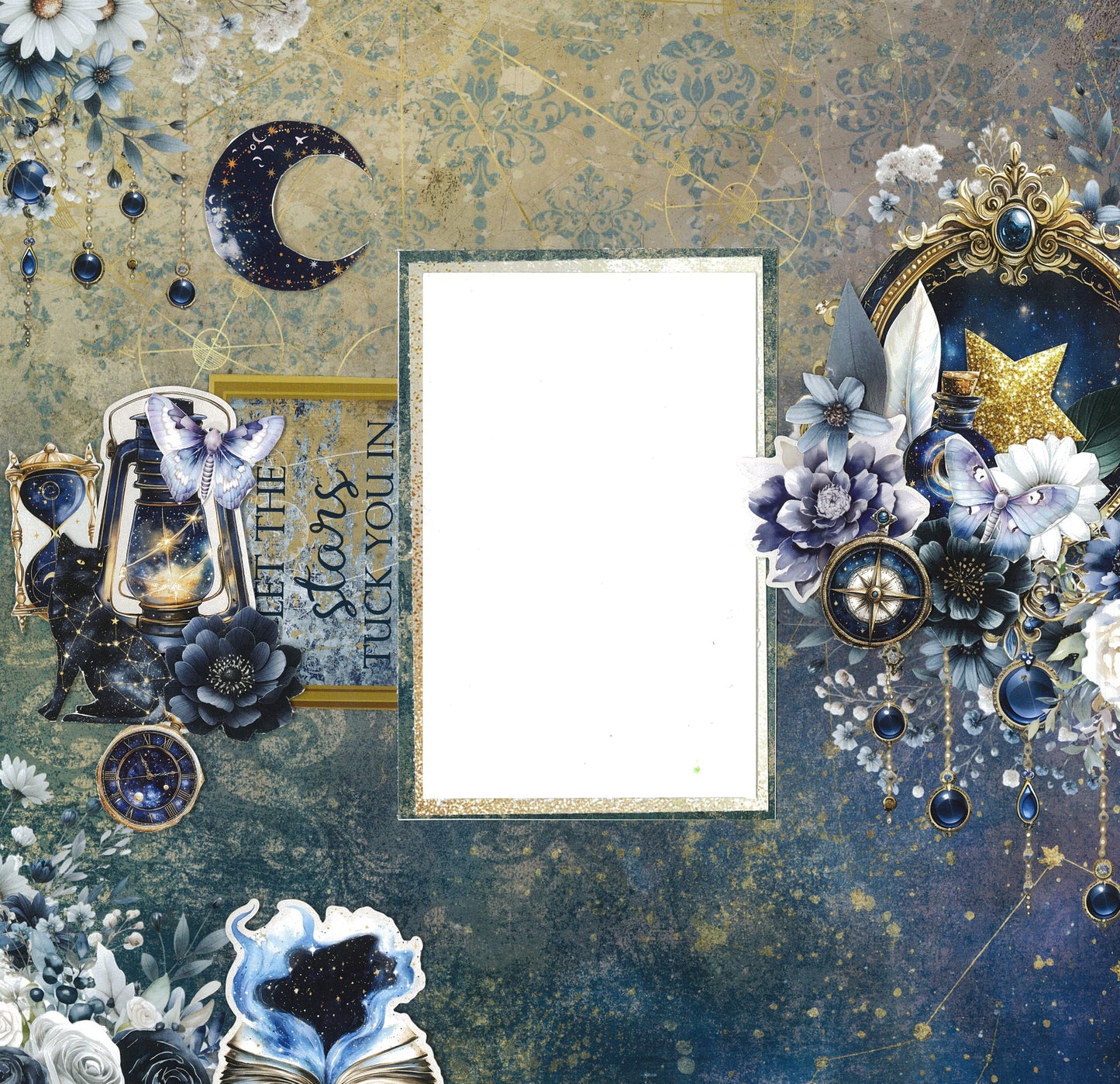 3 Quarter Designs - Lunar Horoscope Collection Designer Paper & Diecuts Set