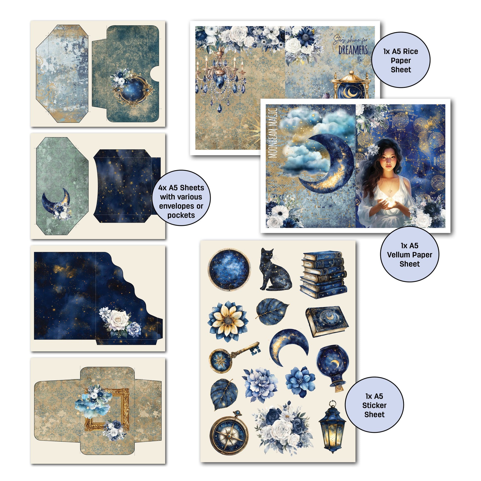 3 Quarter Designs - Lunar Horoscope Gimme More Pack