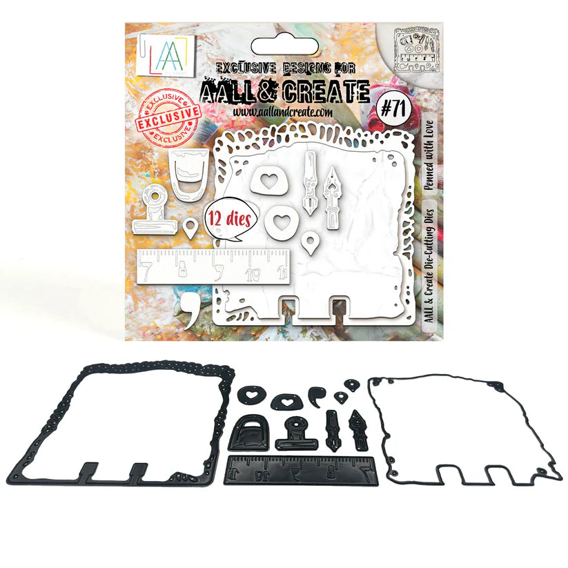 AALL & CREATE - Cutting Dies  - Penned With Love #71