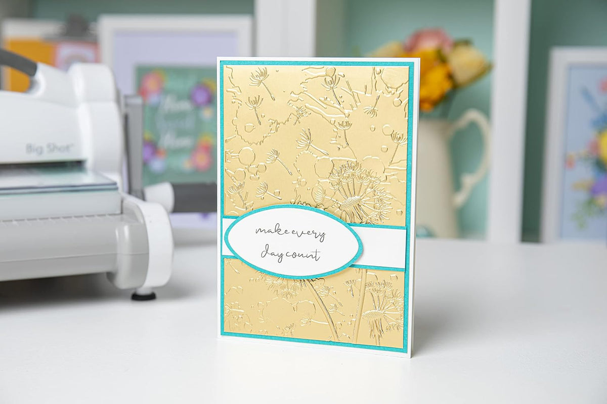 Sizzix - 3D Texture Impressions A6 Dandelion Wishes