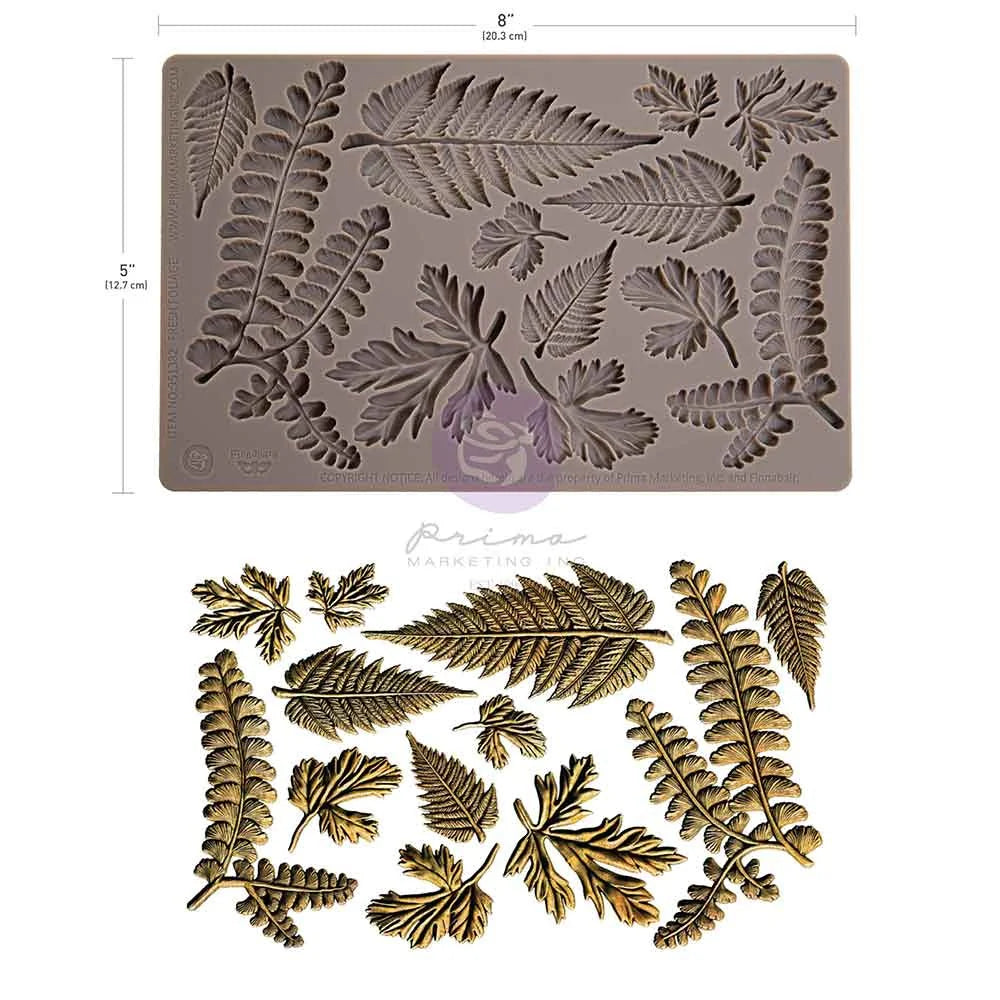 Finnabair Imaginarium Moulds  Fresh Foliage
