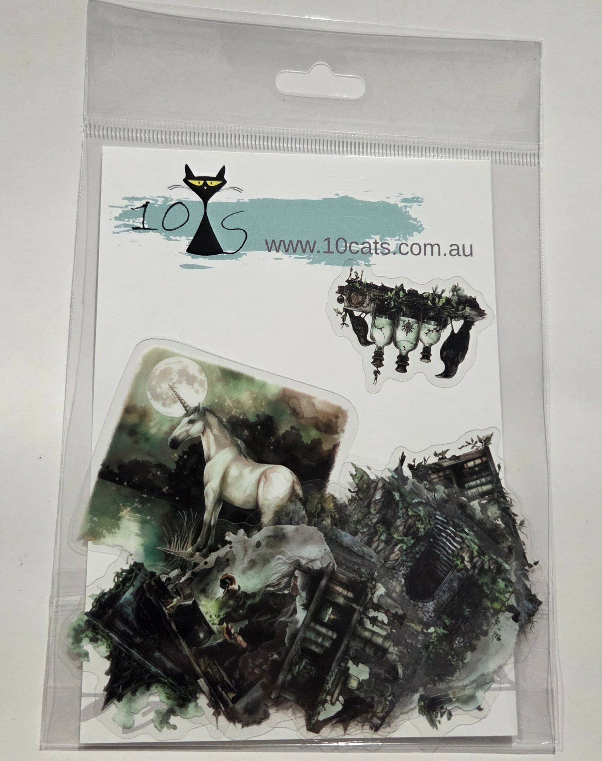 Clear Stickers - Enchanted Forest  20pc