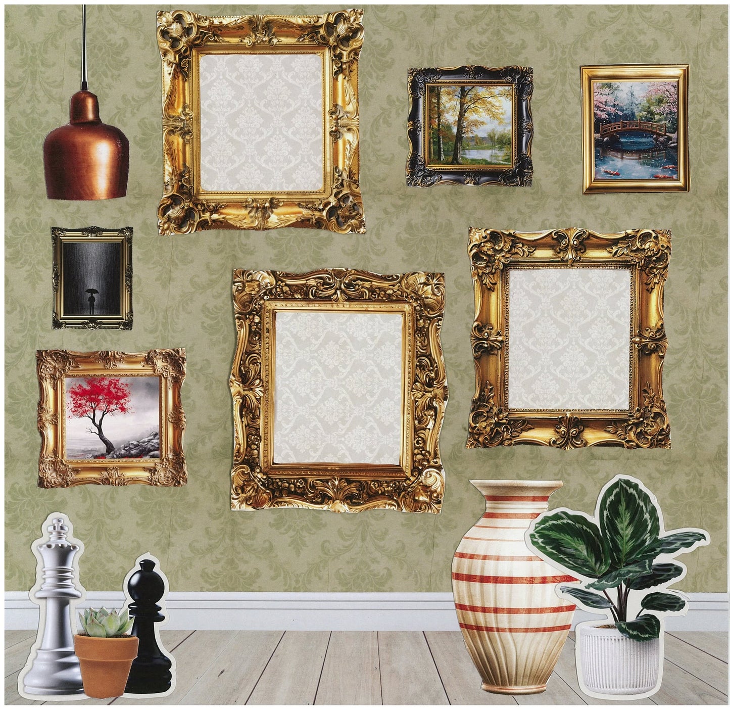 3 Quarter Designs - Timeless Gallery Collection Designer Paper & Diecuts Set