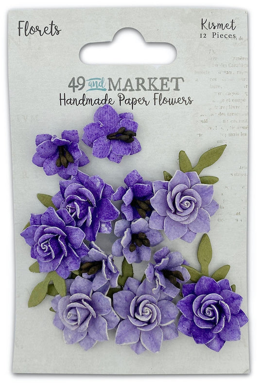 49 and  Market Handmade Paper Flowers - Florets - Kismet49 and  Market Handmade Paper Flowers - Florets - Kismet