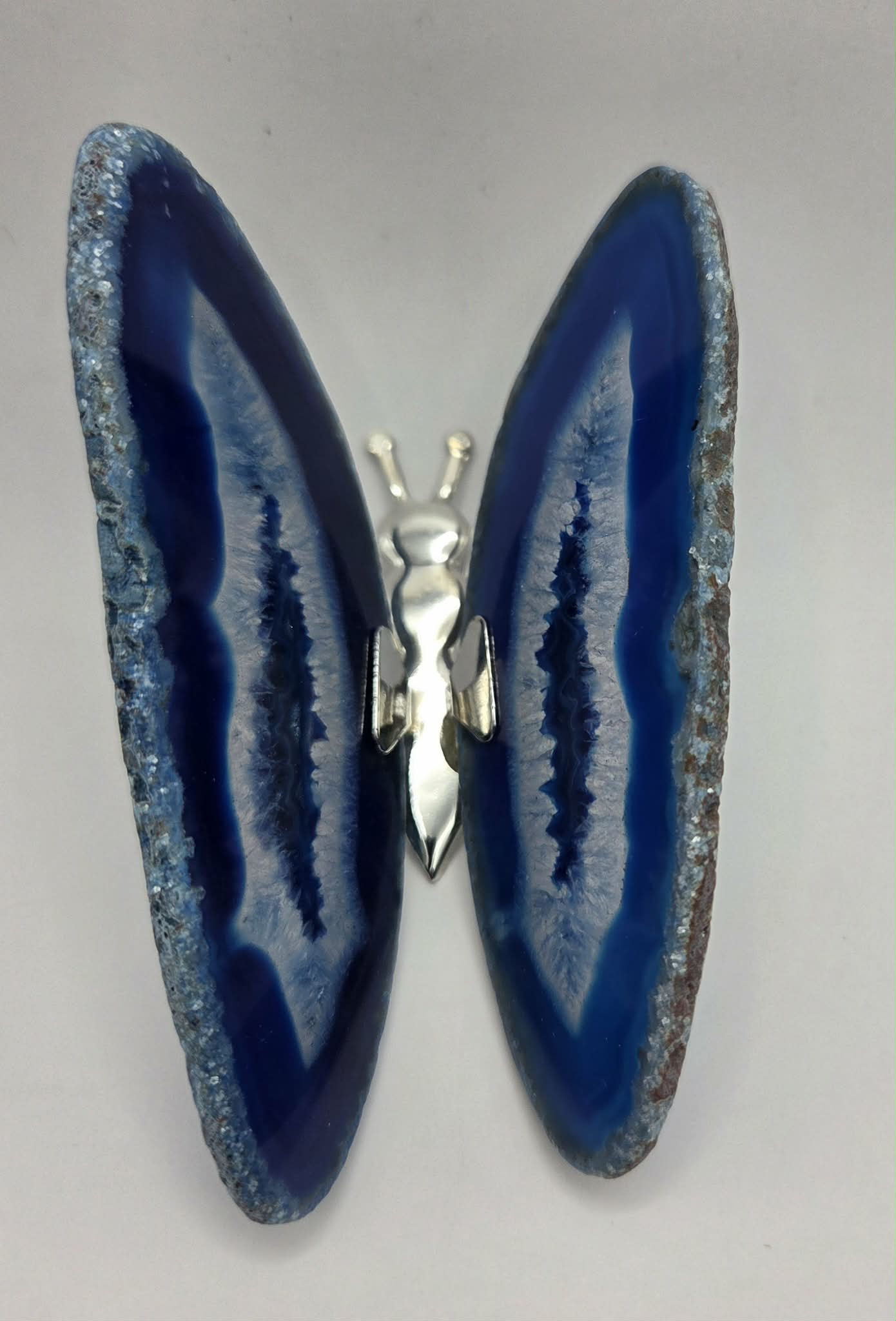 Agate Butterfly - Purple