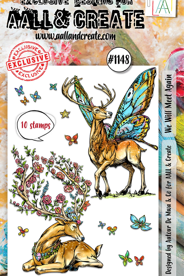 AALL & CREATE - A6 Stamps - We Will Meet Again #1148