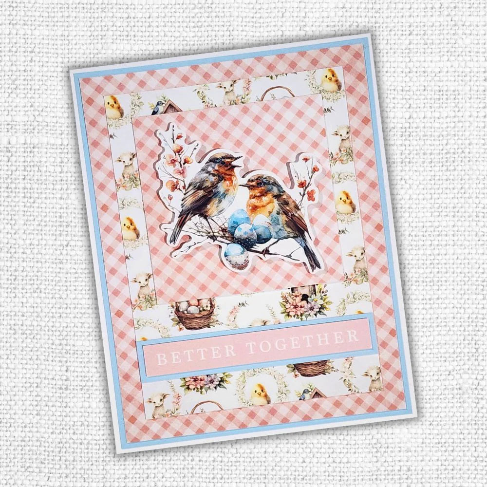 Paper Rose - Papercuts Card Making Kits - Easter Memories