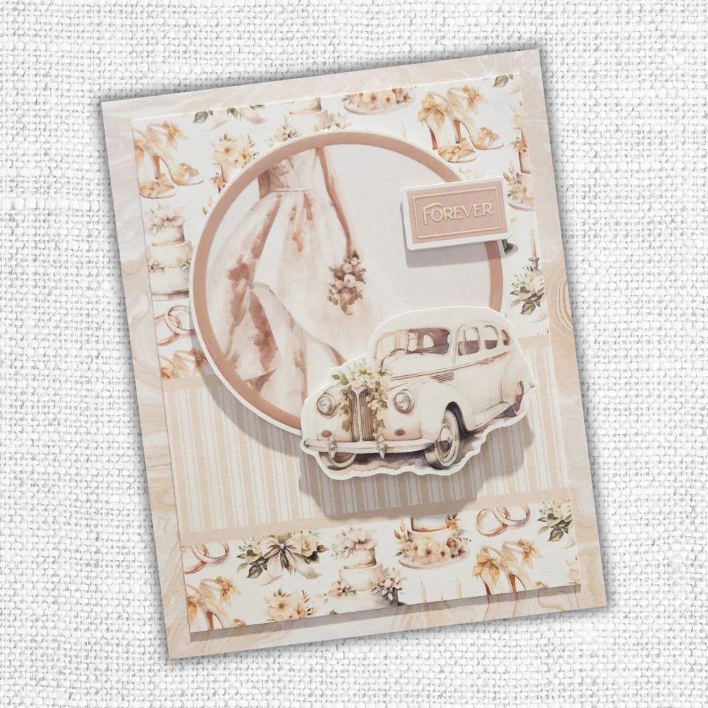 Paper Rose - Wedding Joy 6 x 8 " Quick Cards Die Cuts