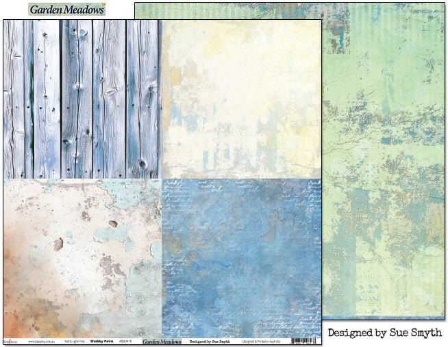 Bee Arty - Garden Meadows 12'' x 12'' Paper Collection Pack
