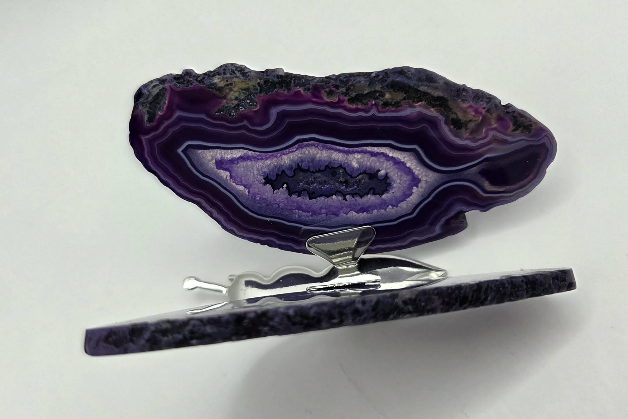 Agate Butterfly - Purple