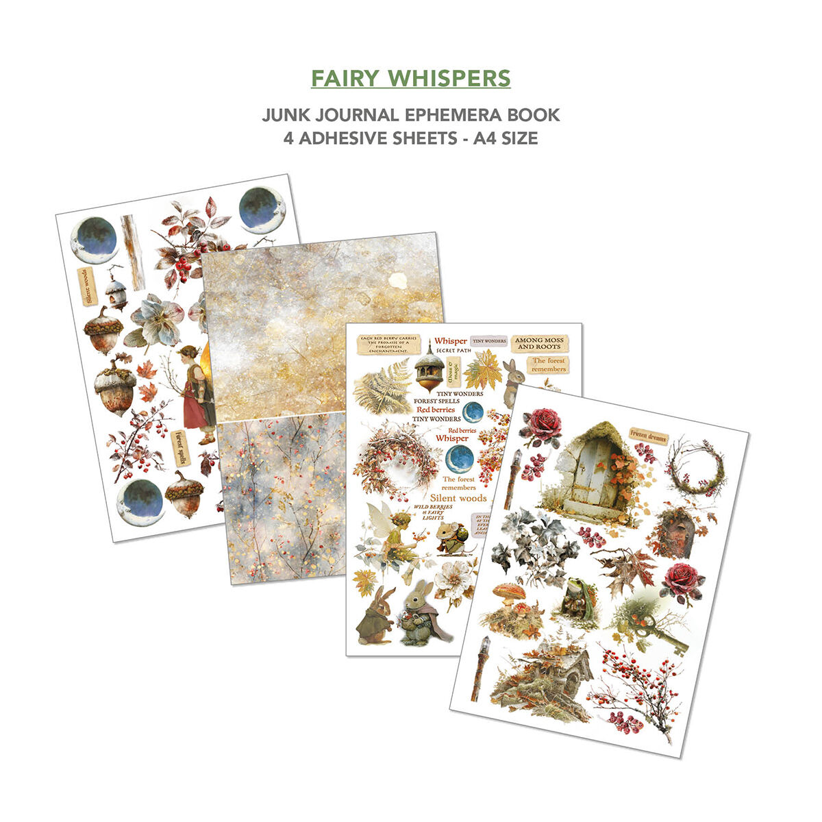 Ciao Bella - Junk Journal & Ephemera Book - Fairy Whispers