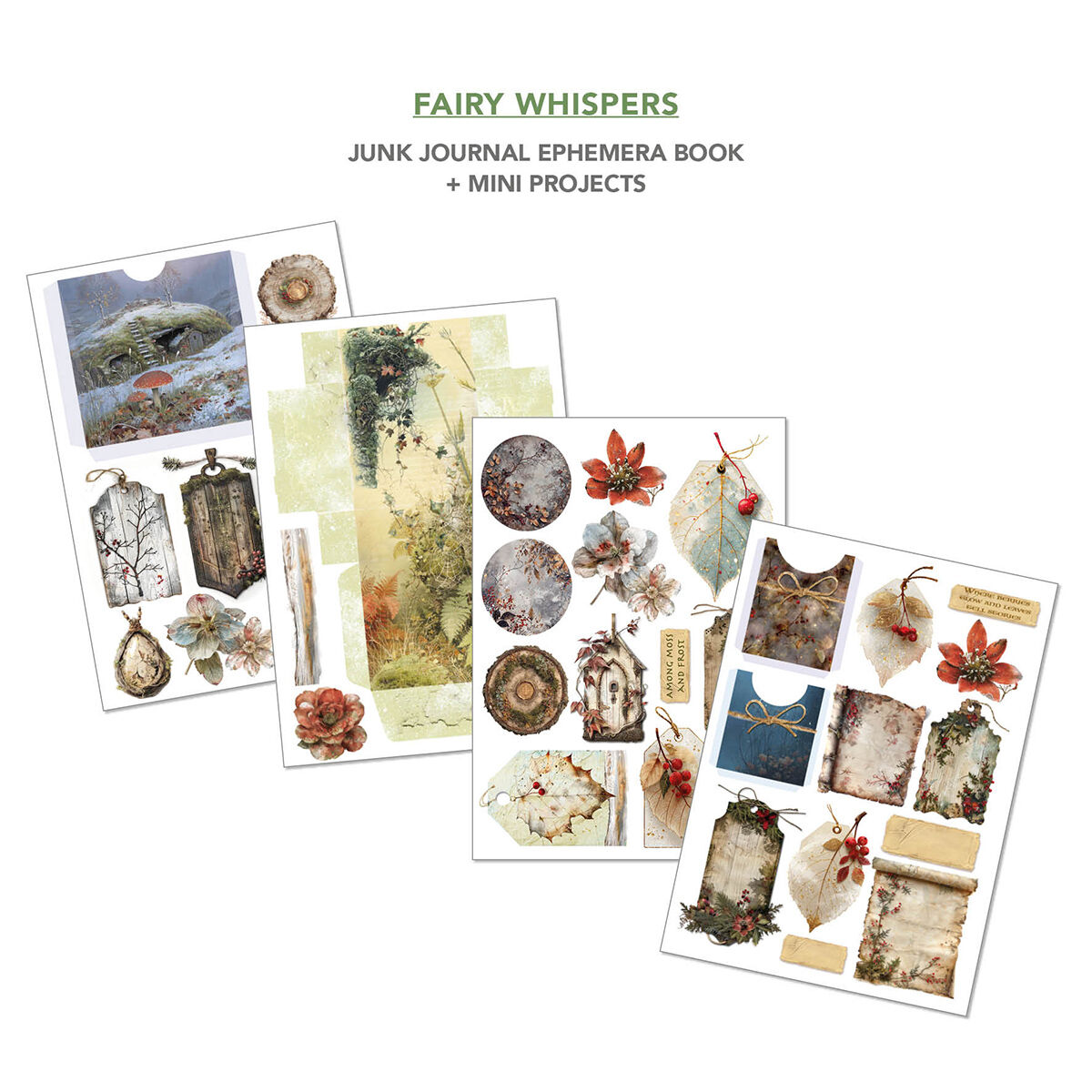 Ciao Bella - Junk Journal & Ephemera Book - Fairy Whispers