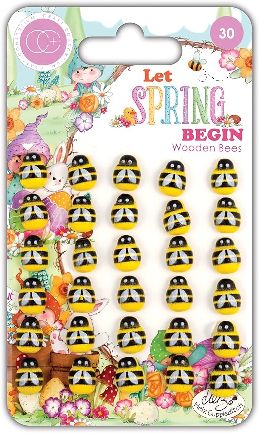 Stick On Craft Bees - Small