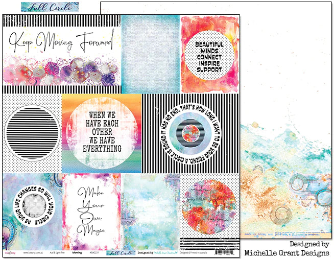 Bee Arty - Full Circle 12'' x 12'' Paper Packs