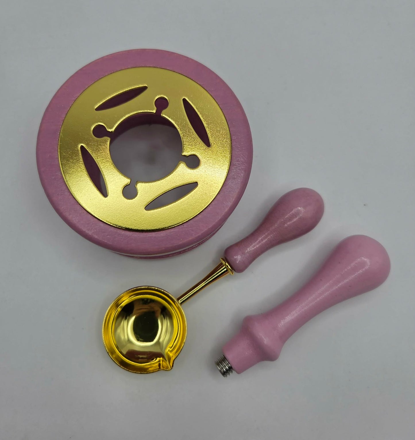 Wax Seal Melting Stand Set - Pink
