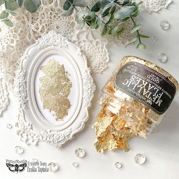 Finnabair Art Ingredients  - Gold Art Metal Flakes