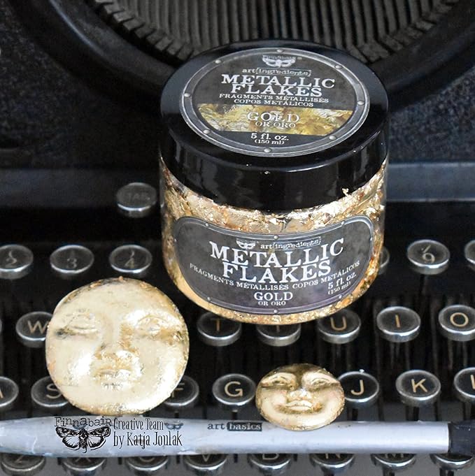 Finnabair Art Ingredients  - Gold Art Metal Flakes