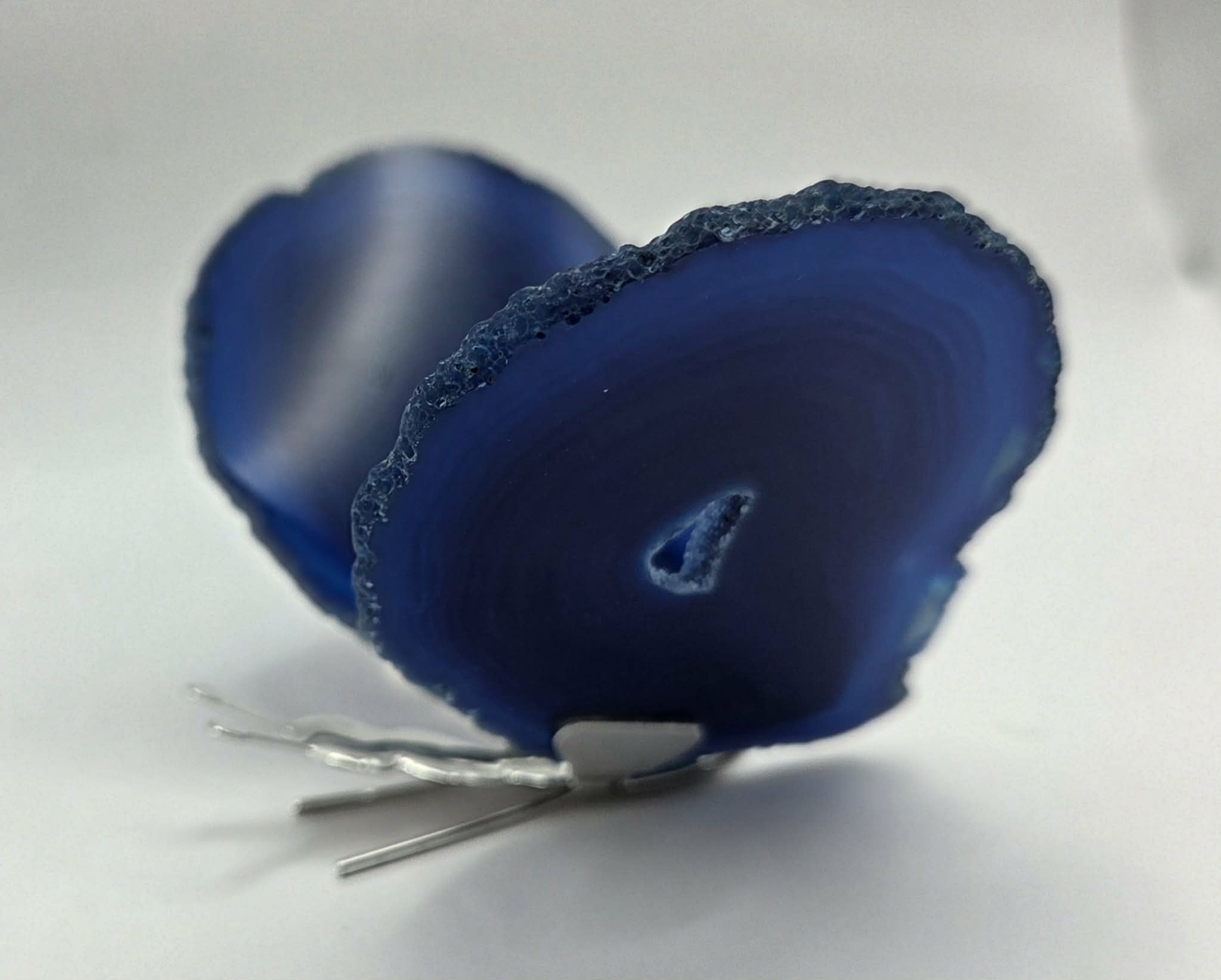 Agate Butterfly - Purple
