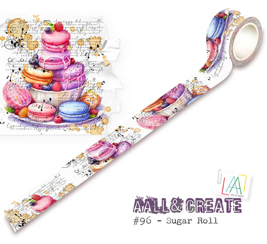 AALL & CREATE - Washi Tape  - Sugar Roll  #96
