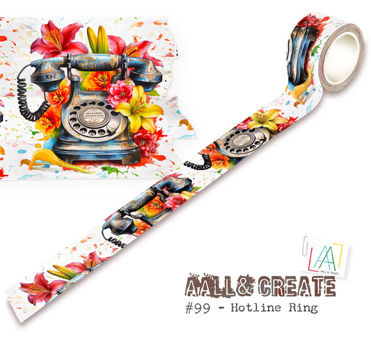 AALL & CREATE - Washi Tape  - Hotline Ring  #99