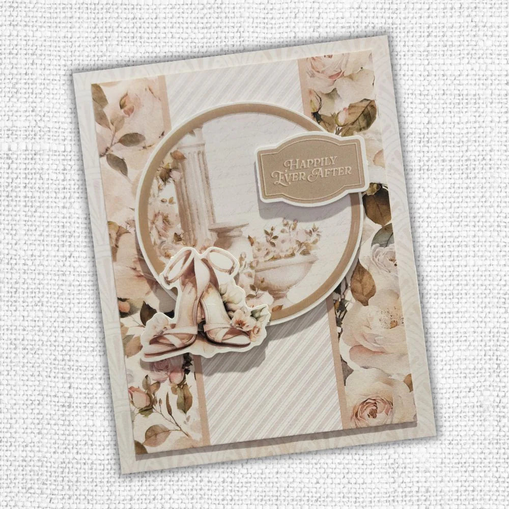 Paper Rose - Wedding Joy 6 x 8 " Quick Cards Die Cuts