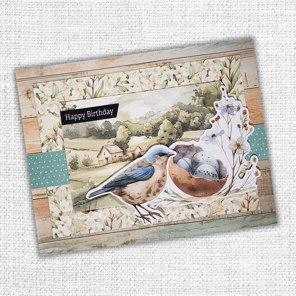 Paper Rose - Papercuts Card Making Kits - Easter Memories