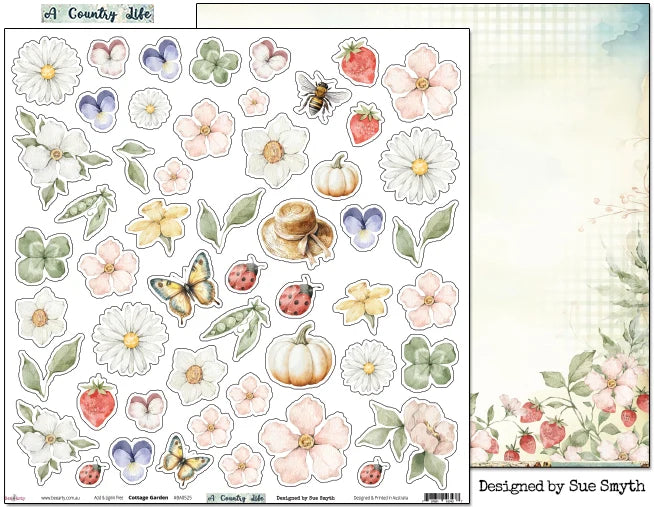 Bee Arty - A Country Life 12'' x 12'' Paper Collection Pack