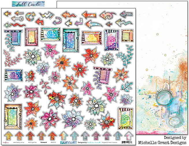 Bee Arty - Full Circle 12'' x 12'' Paper Packs