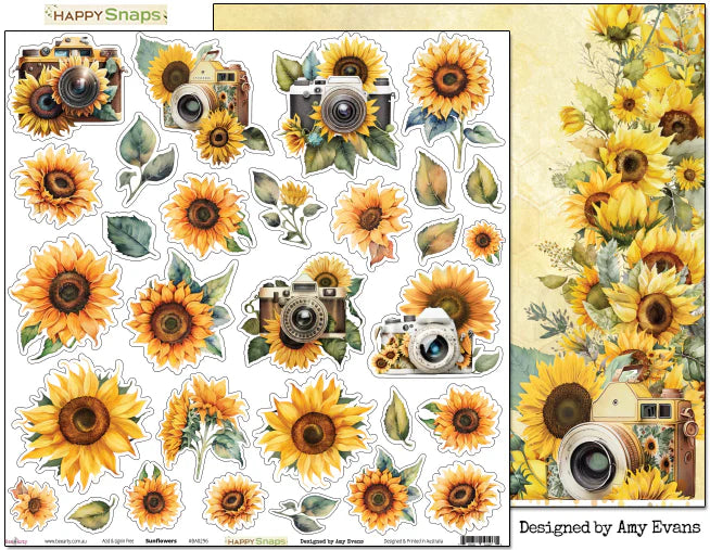 Bee Arty - Happy Snaps 12'' x 12'' Paper Packs