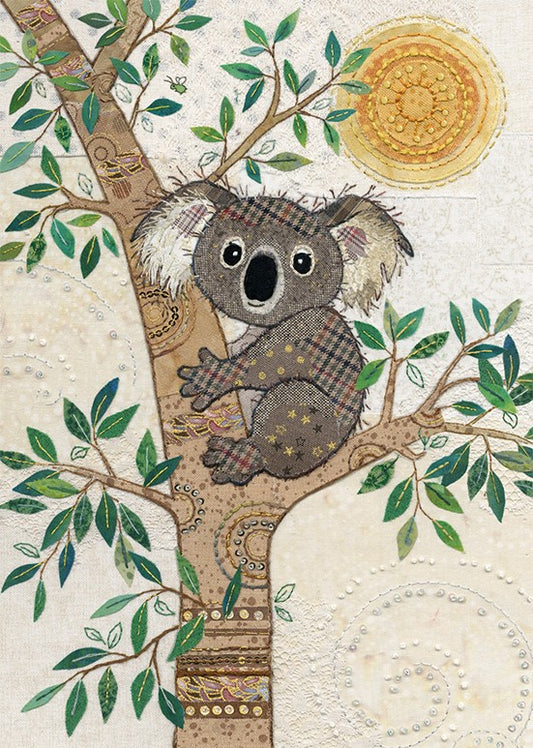Bug Art Luxury Greeting Cards - Koala Bear