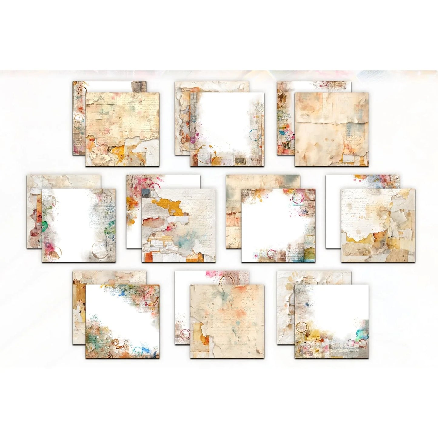 AALL & Create - Archive Tales – 12 x 12 Paper  #54
