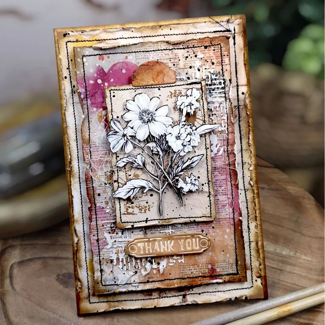 AALL & Create - Archive Tales – 12 x 12 Paper  #54