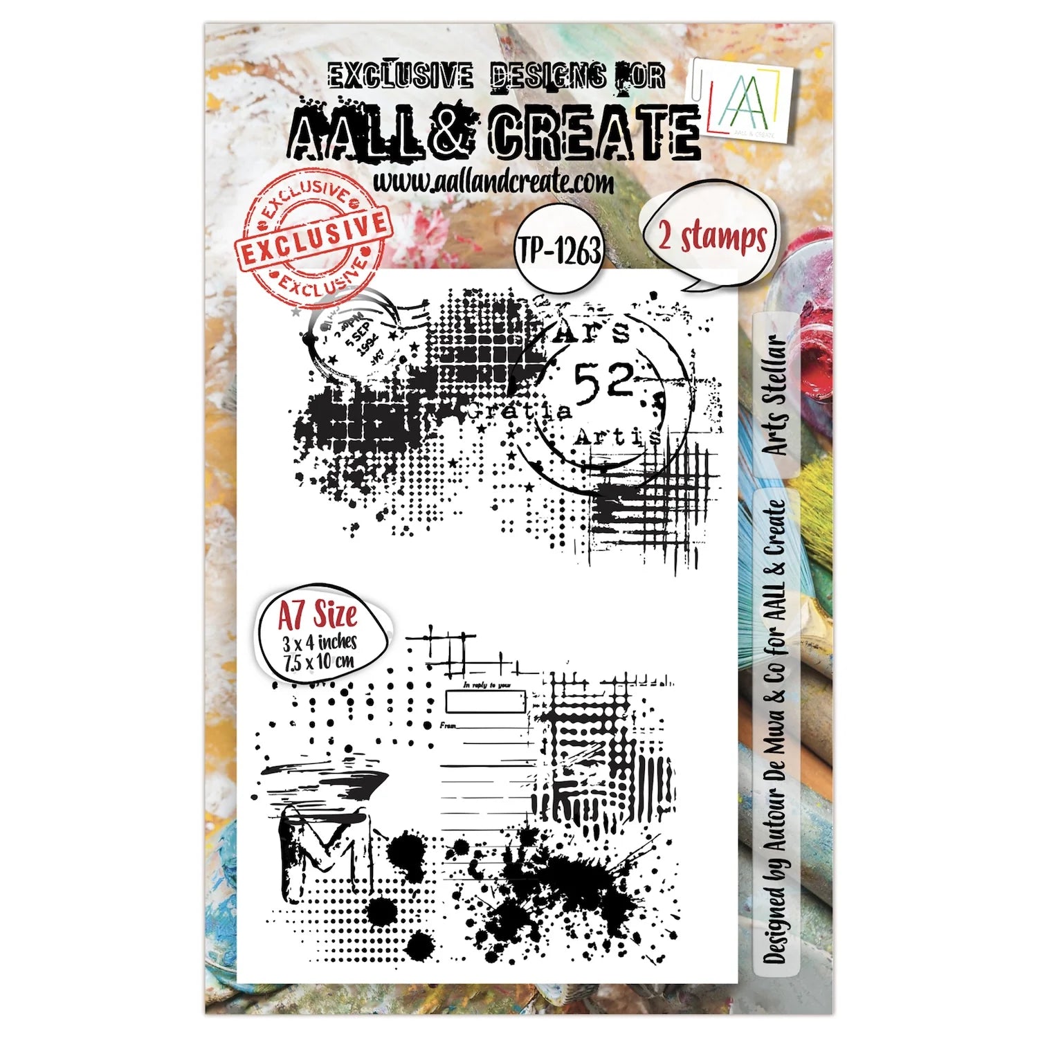 AALL & CREATE - A7 Stamps - Arts Stellar #1263