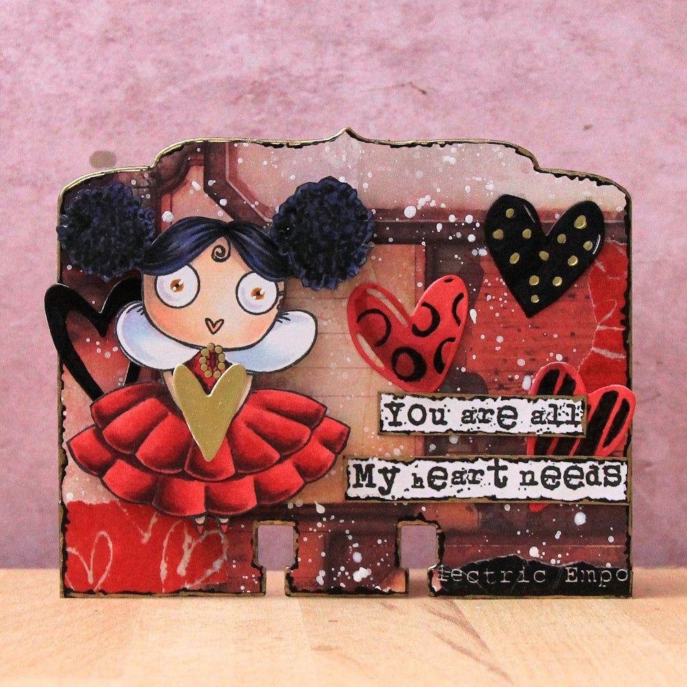 AALL & CREATE - Cutting Dies  - Dotted Love # Dl-82