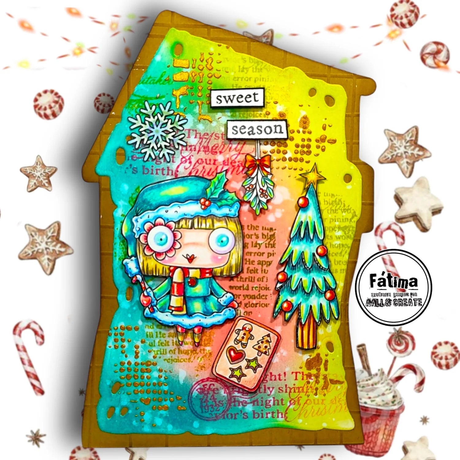 AALL &amp; CREATE - A7 Stamps - Emily Ann's Sweet Season #1310