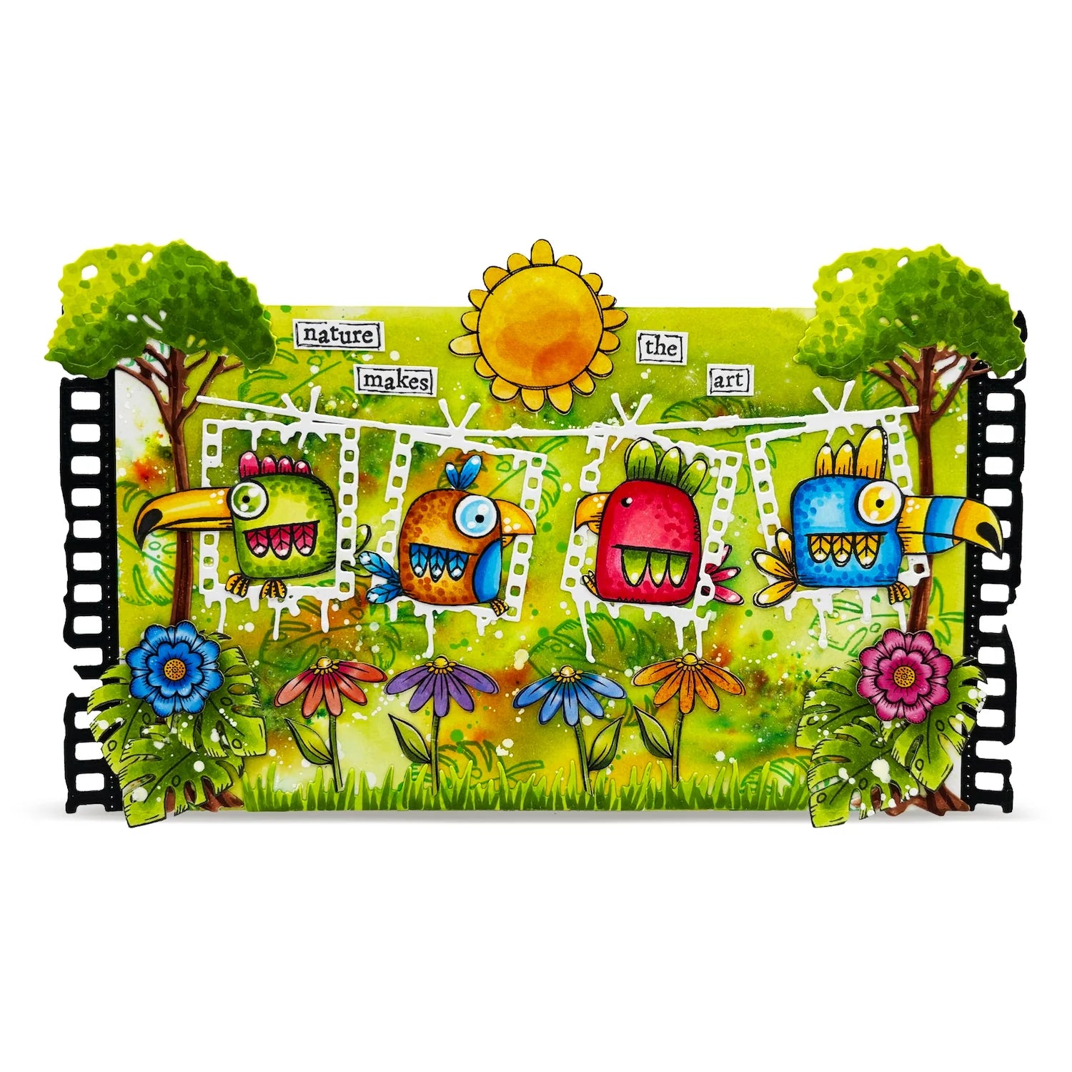 AALL & CREATE - Cutting Dies  - Film Tangle DI - 119