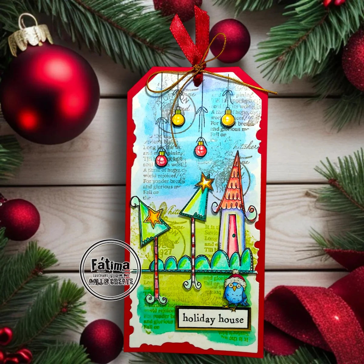 AALL & CREATE - A7 Stamps - Holiday House #1316