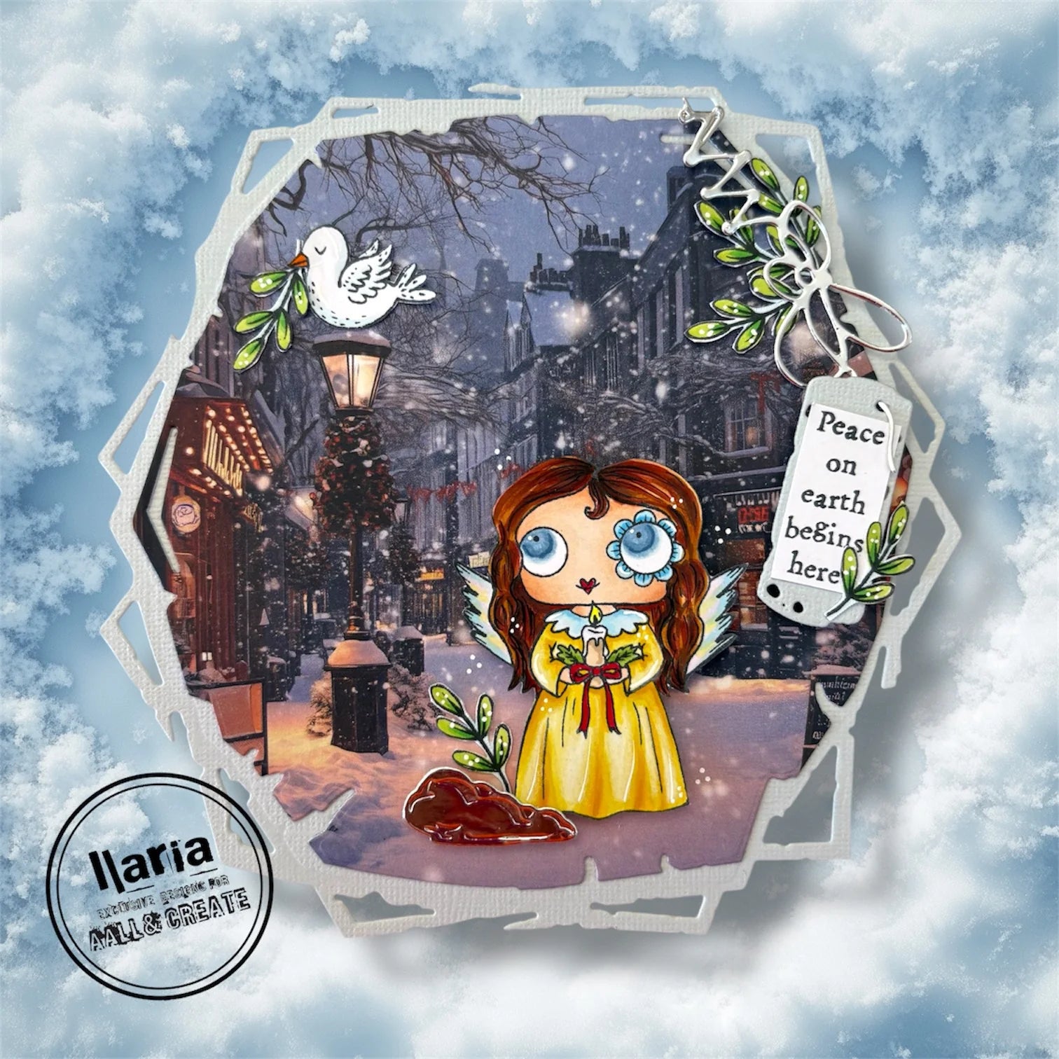 AALL & CREATE - A7 Stamps -Little Light #1314