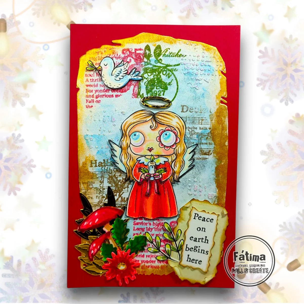 AALL & CREATE - A7 Stamps -Little Light #1314